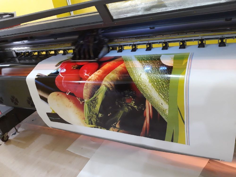Dijital Bask Makinalari Dijital inkjet printer Konica 1024 Satlk Aktif alr Durumda Dijital Bask Makinas