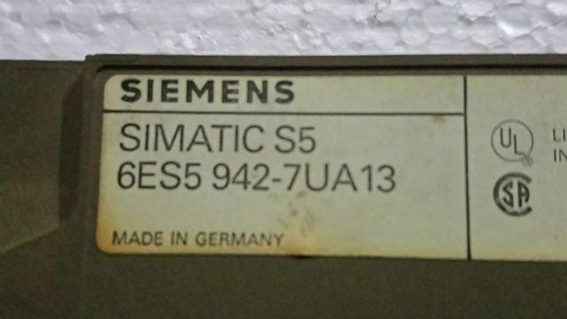 Dier Elektrik Malzemeleri Satlk Siemens 6Es5 942-7Ua13 6Es5942-7Ua13