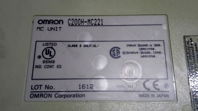 Dier Elektrik Malzemeleri Satlk C200H-Mc221 Omron Cpu
