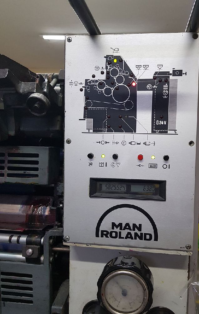 Bask Makinalar Roland Man Roland 202 ift Renk Sahibinden satlk ok temiz...