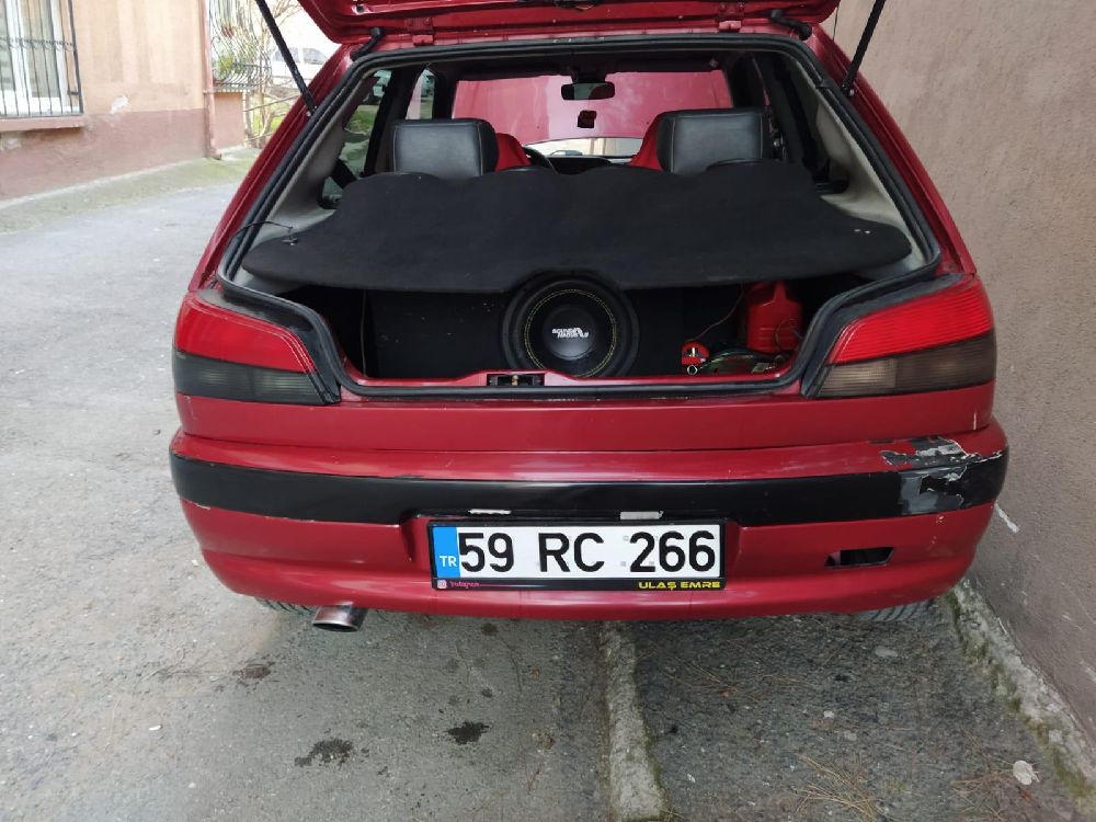 Otomobil Peugeot Satlk Tek Kapl Klimal Pegaut 306 Sx