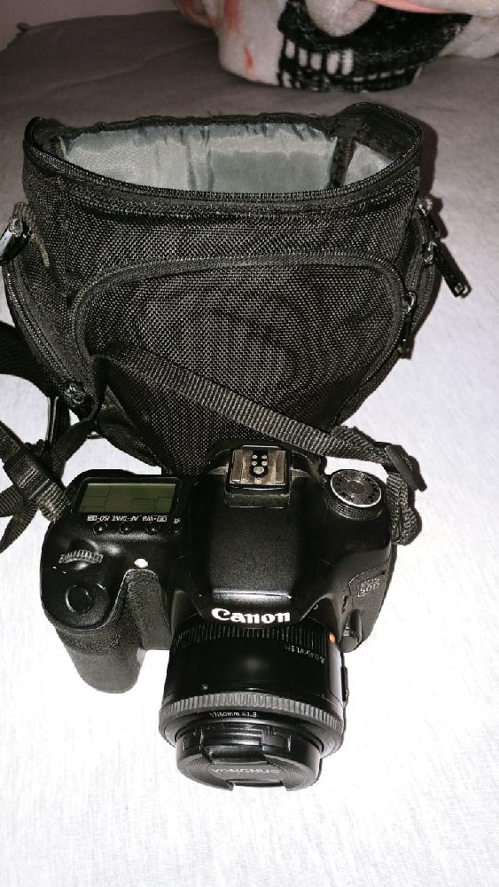 Digital Fotograf Makinalar Fotoraf Makinesi Satlk Canon 50D+ 50 mm Lens