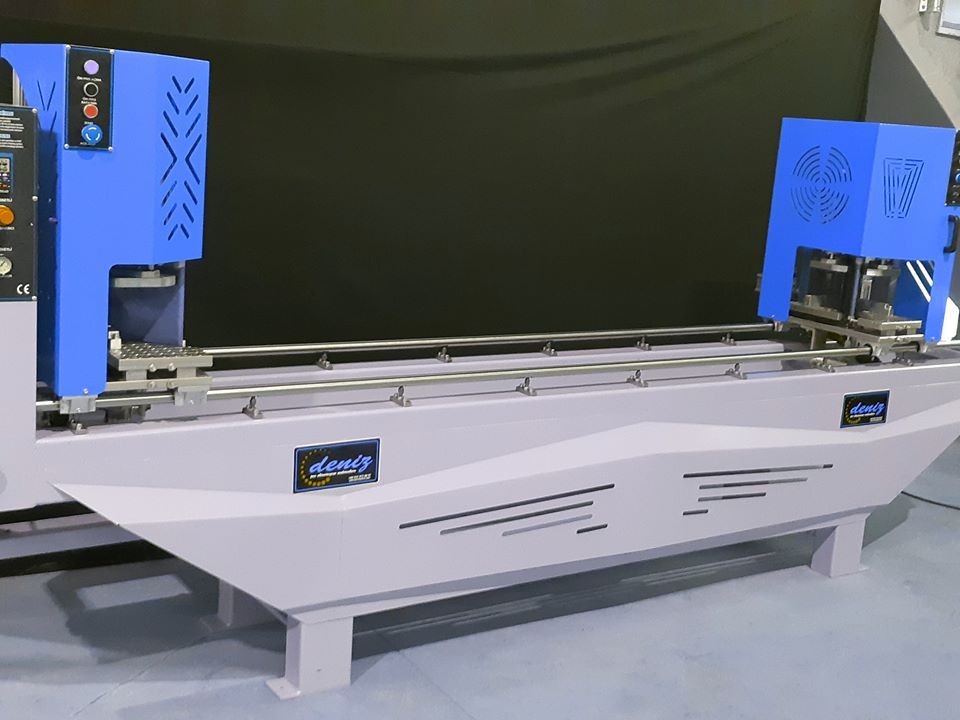 Kaynak Makinalar (PVC) Deniz makina Satlk Otomatik ift kafa kaynak makinas (klkaynak)