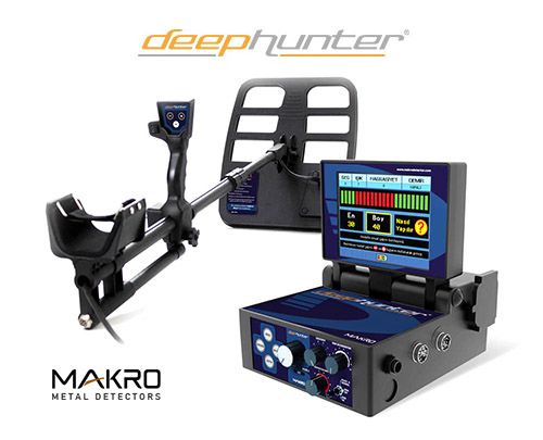Dedektr Nokta Satlk Deep Hunter 3D Ekranl Pro Paket 4 Balkl