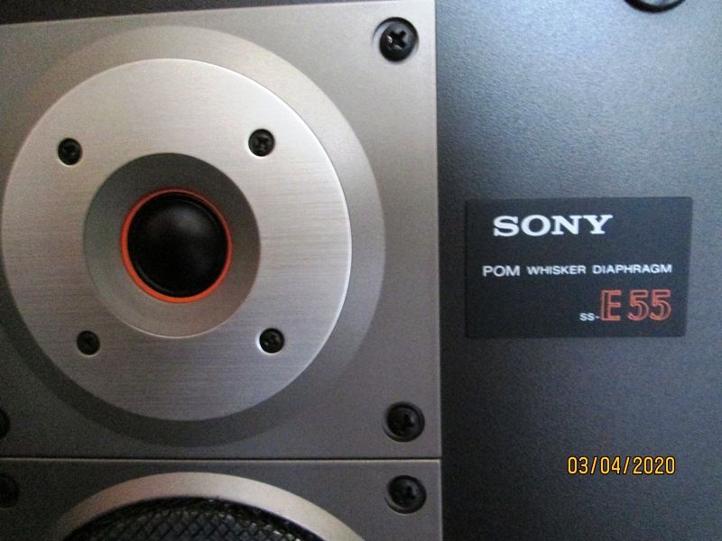 Hoparlr, Anfi ve Ses sistemi Sony Sony E-55 Satlk Koleksiyoncular , ok temiz ikinci el Orjinal
