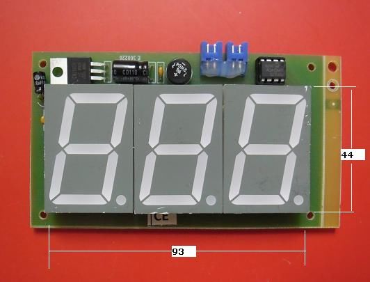 Dier Elektronik Eyalar Satlk Byk Display Voltmetre 3 Hane 100V Dc 1 Adet Fiya