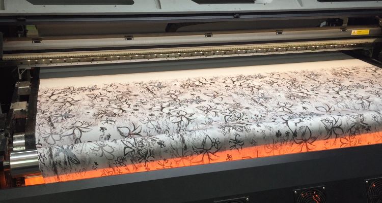 Bask Makinalar (Tekstil) Satlk Blanketli Sistem Direkt Dijital Bask Makinesi