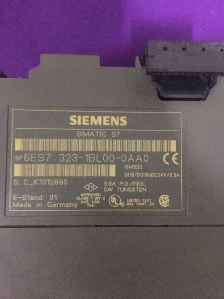 Invertr Plc Satlk Siemens 6Es7 323-1Bl00-0Aa0