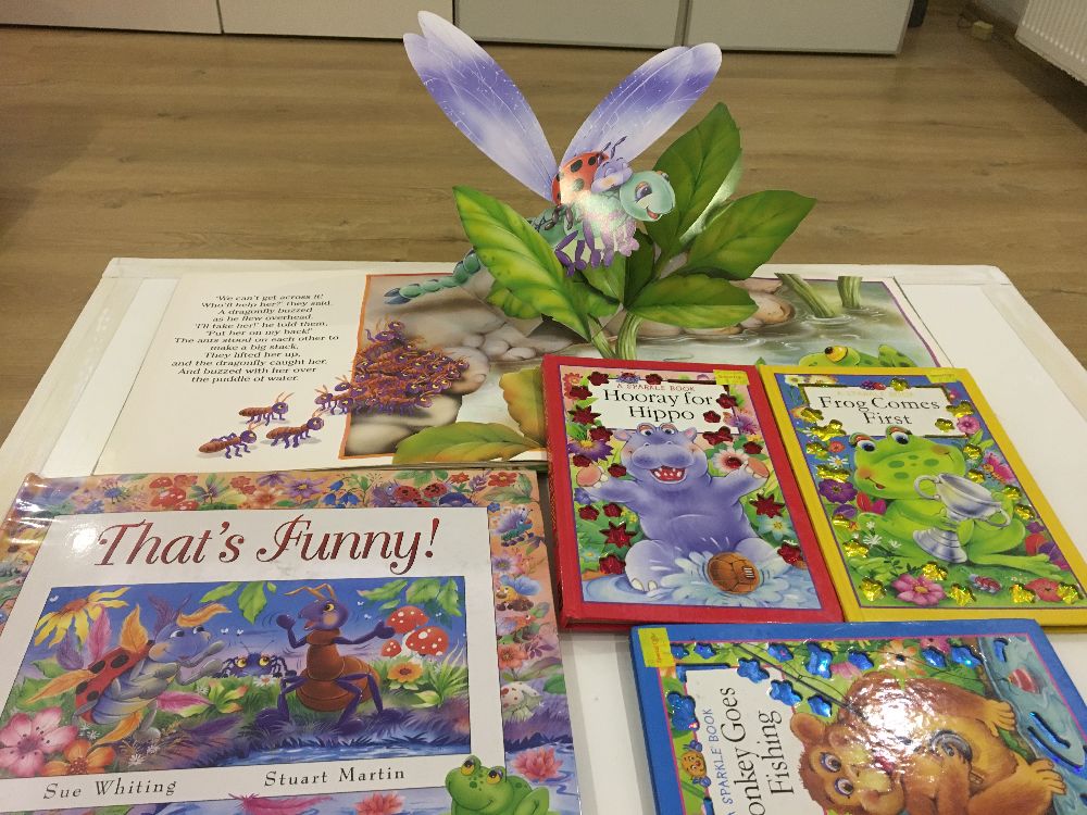 Yabanc Dil Kitaplar Fancy&3D -5 kitap Satlk 3-7 ya 3 boyutlu & oyunlu kitaplar