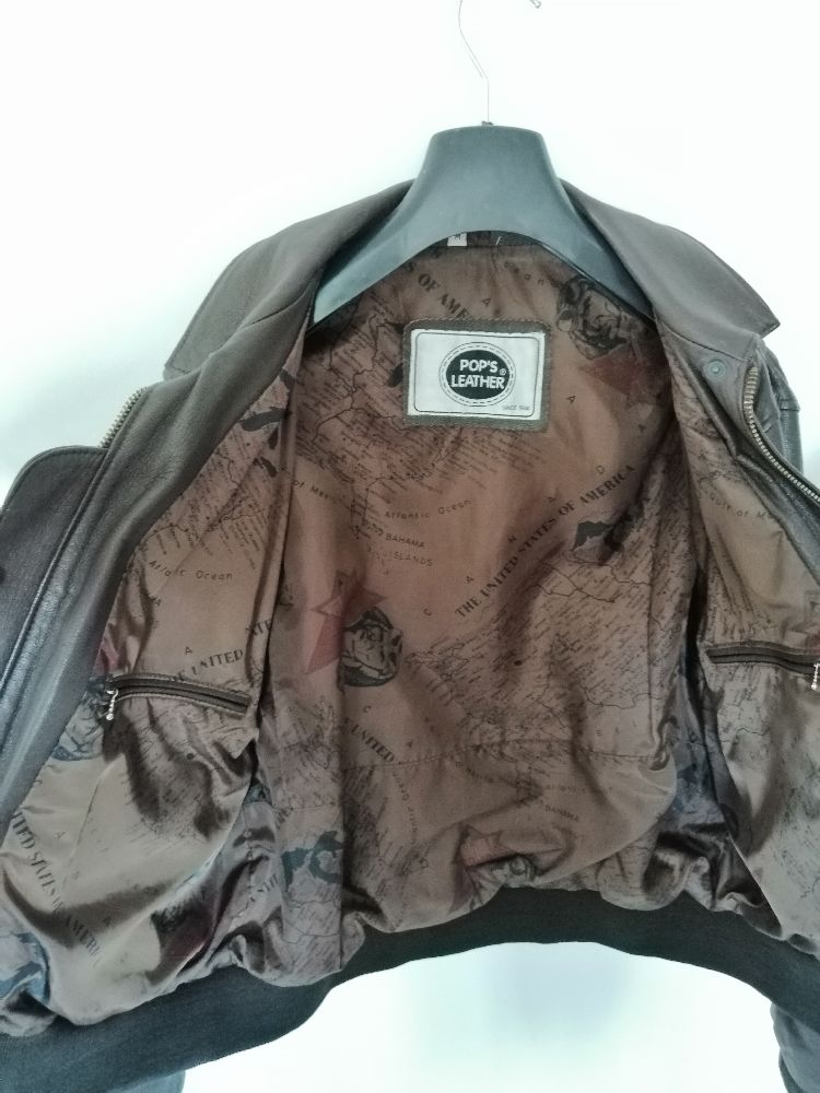 Erkek Deri Giysiler Deri ceket Satlk Pop's Leather Fedex Stil Uu Ceketi
