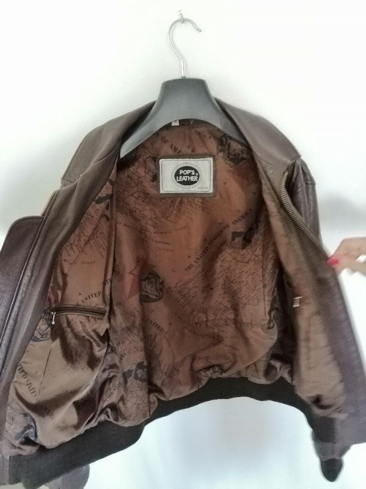 Erkek Deri Giysiler Deri ceket Satlk Pop's Leather Fedex Stil Uu Ceketi