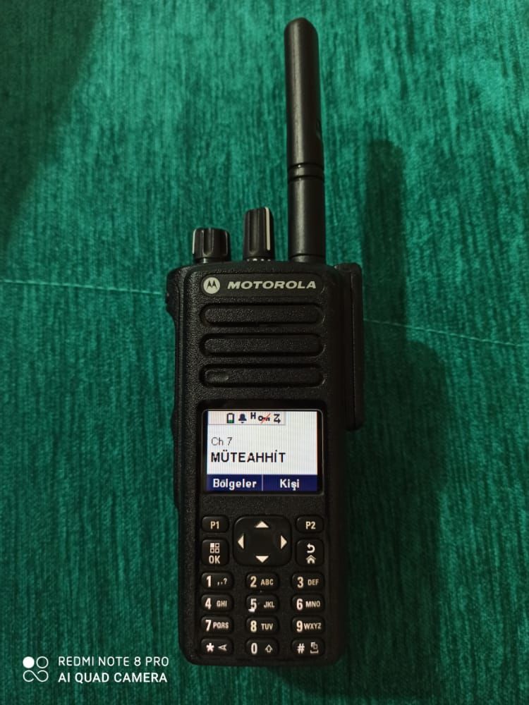 Telefon, Telsiz Dijital El telsizi Satlk Motorola temiz el telsizi
