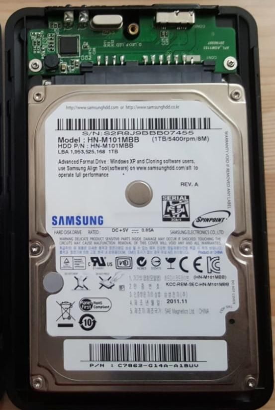 Disk Samsung Satlk 1 Tb 2.5