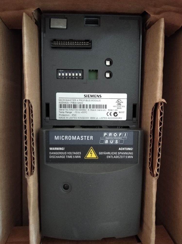 Elektronik Devreler Satlk Micromaster 4 profbus module 6Se6400-1Pb00-0Aa0