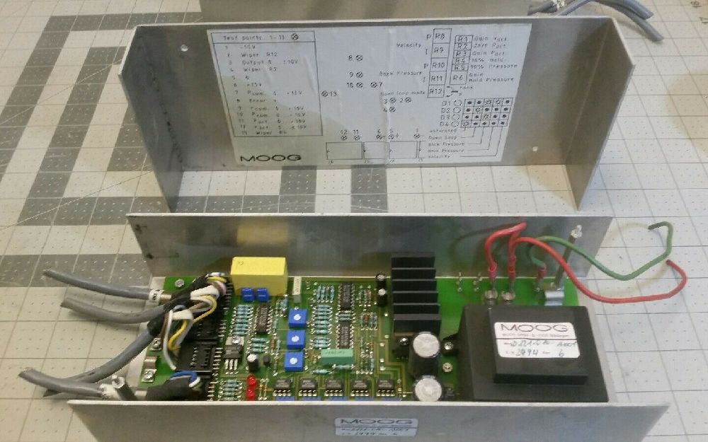 Dier Elektrik Malzemeleri Moog ventl ayar karto Satlk Moog D121-010-A001 Kontrol Cihaz Servo Valfi