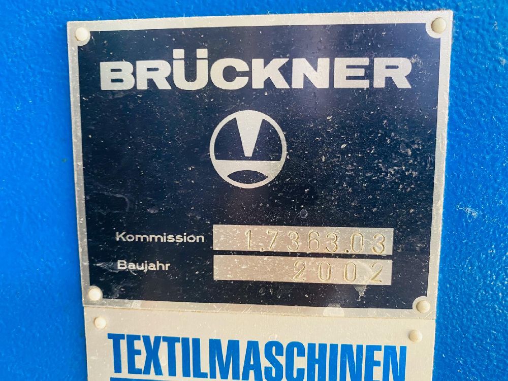 Kurutma Makinalar (Tekstil) Satlk Bruckner 2002 Model 1.85 En 8 Kabin Ram Makinesi