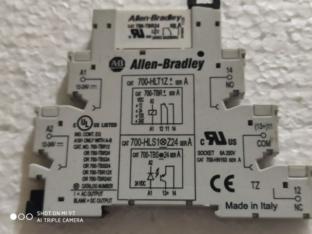 Dier Elektrik Malzemeleri Satlk Allen Bradley 700-Tbr24 Slim Relay