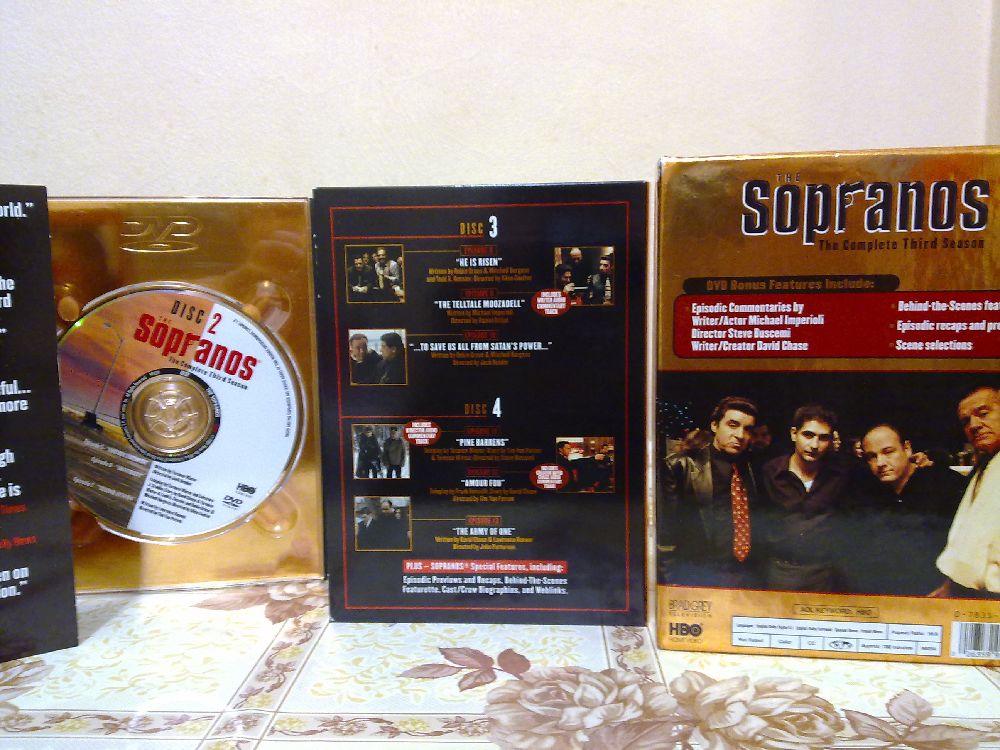Aksiyon, Macera Filmleri Satlk Sopranos Orjinal Box Drtl Dvd Set nc Sezon