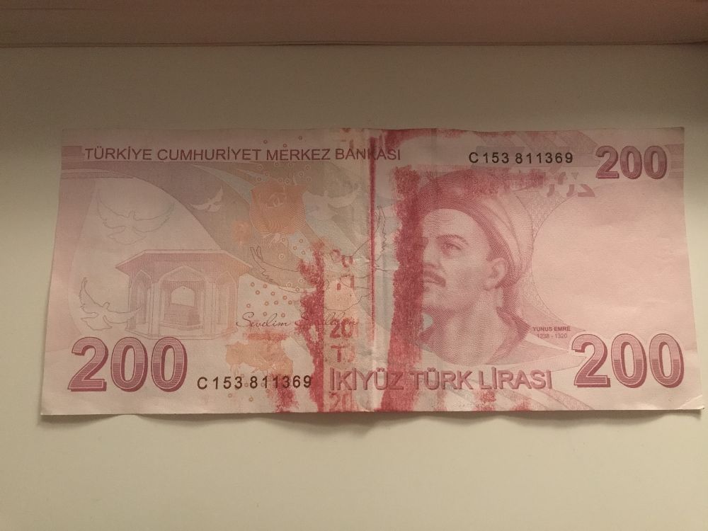 Paralar Trkiye Trk Liras Satlk Hatal Para