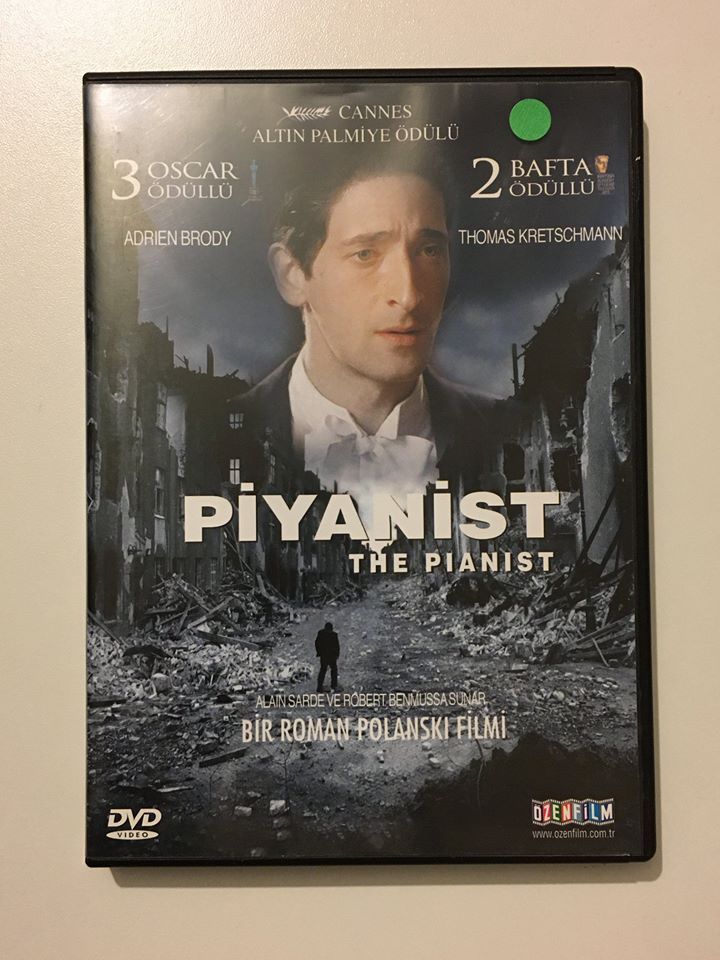 Duygusal Filmler The Pianist - Piyanist Satlk Dvd Film