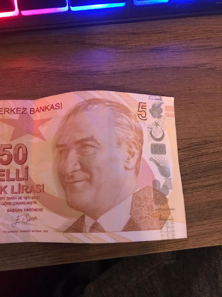 Paralar Trkiye Satlk Yanl Basm Para