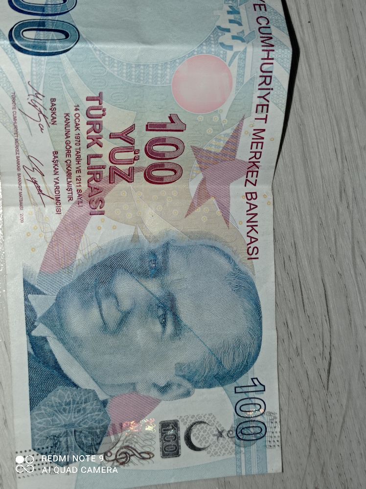 Paralar Trkiye Satlk Hatal basm para