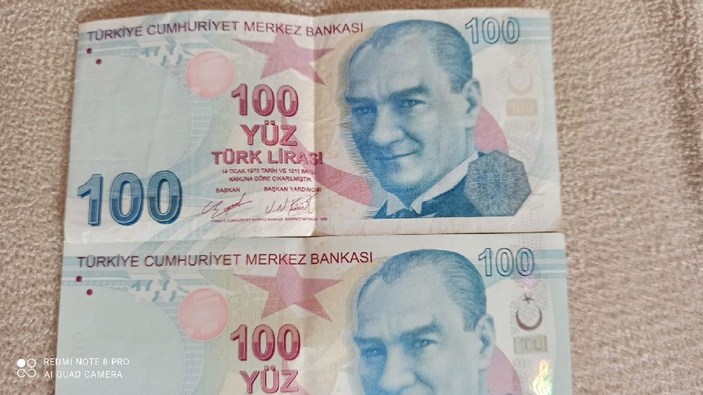 Paralar Trkiye Satlk Bask hatal yztl