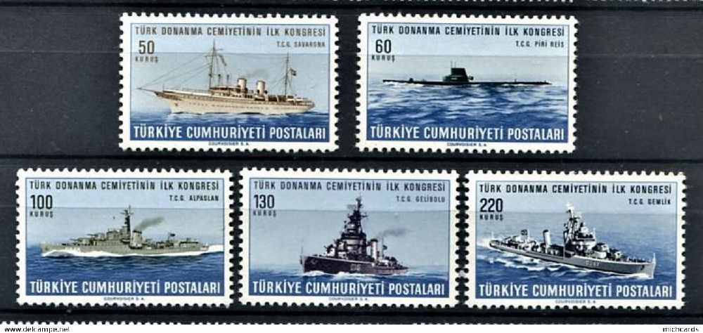 Pullar Satlk 1965 Damgasz Donanma Cemiyet Seris
