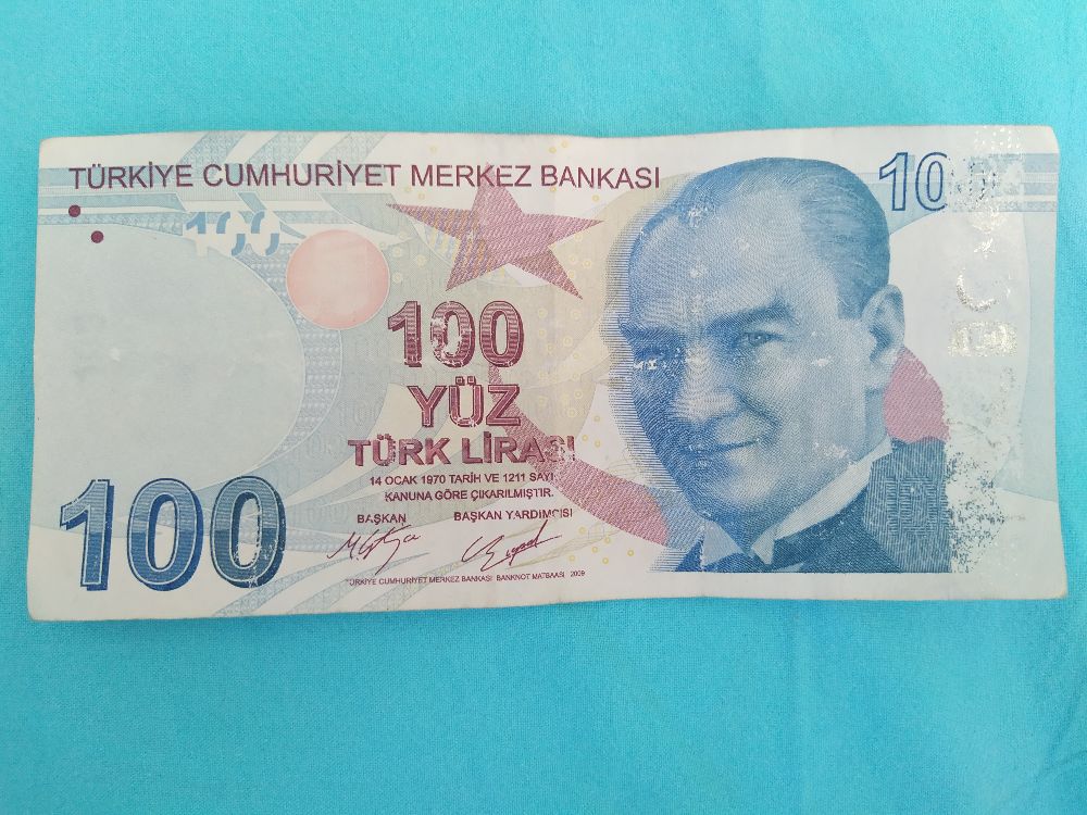 Paralar Turkiye Satlk Hatali Basim 100 Tl Teklif Bekleniyor