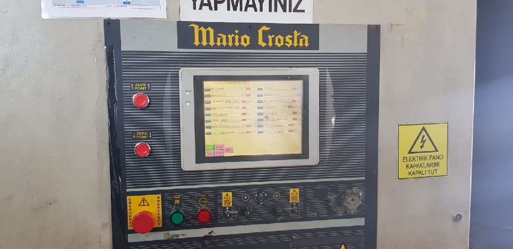 Dier Tekstil Makinalar Satlk Mario Crosta 2.40 En ift Tanbur ardon Makinesi