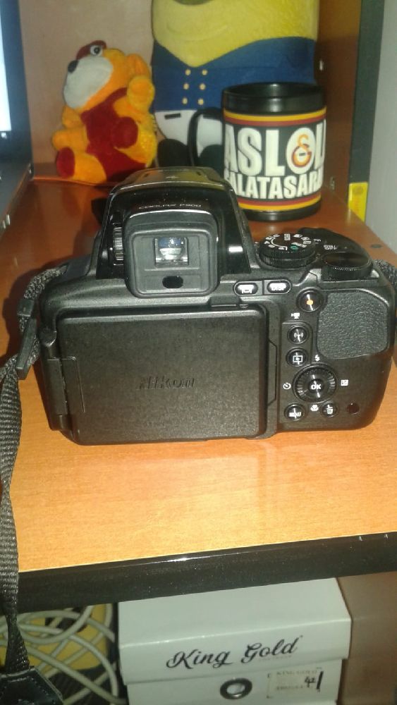 Digital Fotograf Makinalar Nikon Kompakt Satlk Az kullanlm iziksiz Zoom canavar