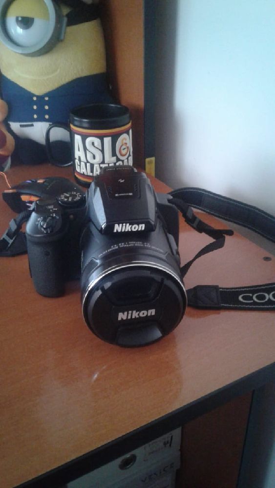 Digital Fotograf Makinalar Nikon Kompakt Satlk Az kullanlm iziksiz Zoom canavar