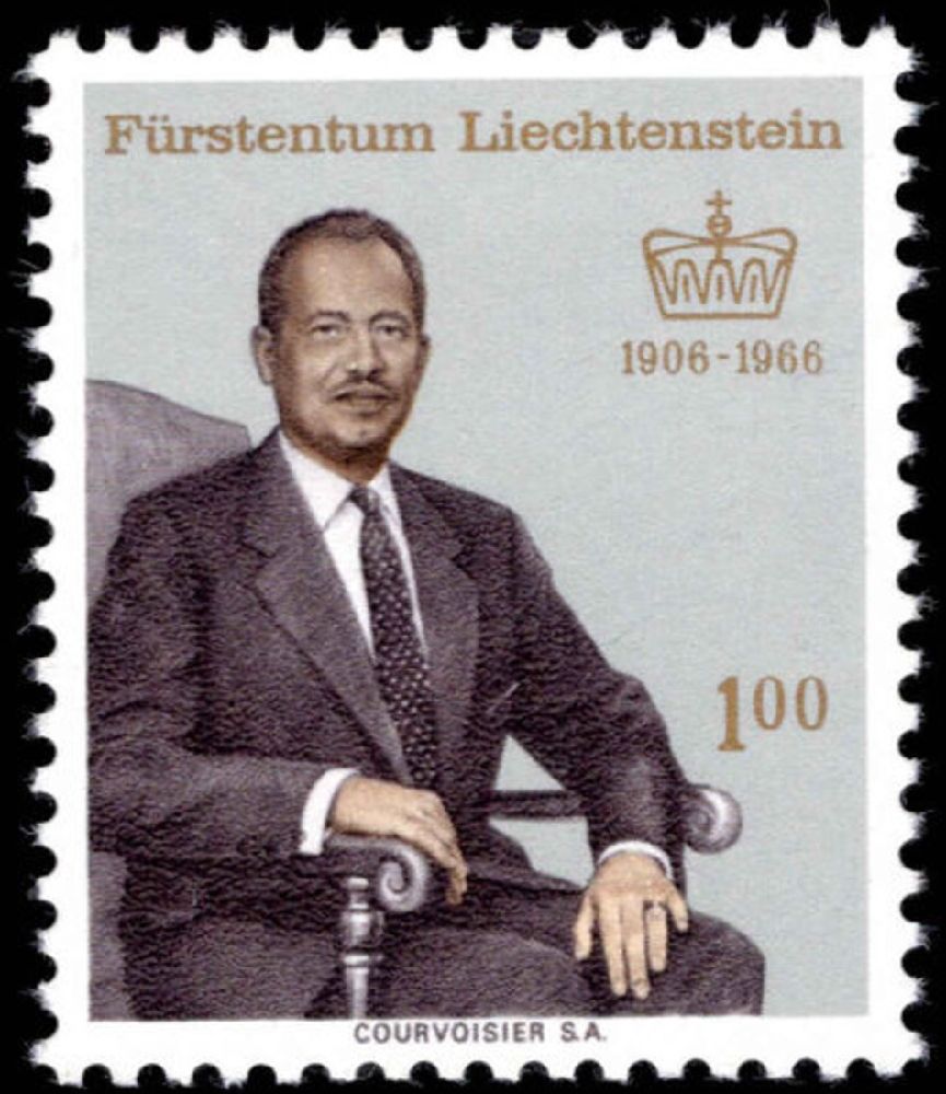 Pullar Satlk Liechtenstein 1966 Damgasz Prens Franz  Josephn