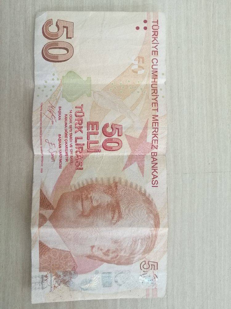 Paralar Trkiye Satlk Kolleksiyonluk 50 Tl