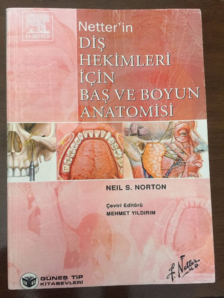 Tp Kitaplar Di Hekimlii Kitab Satlk Netter'in Di Hekimleri iin Ba ve Boyun Anatomis