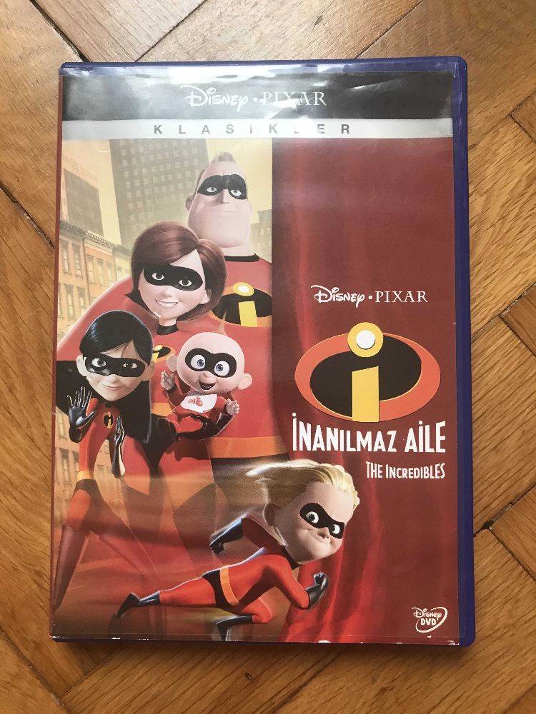 izgi Film, Animasyon Dvd Satlk nanlmaz Aile (The Incredibles) - 2005
