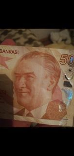 Paralar Trkiye Trk Liras Satlk Basm Hatas 50 Tl