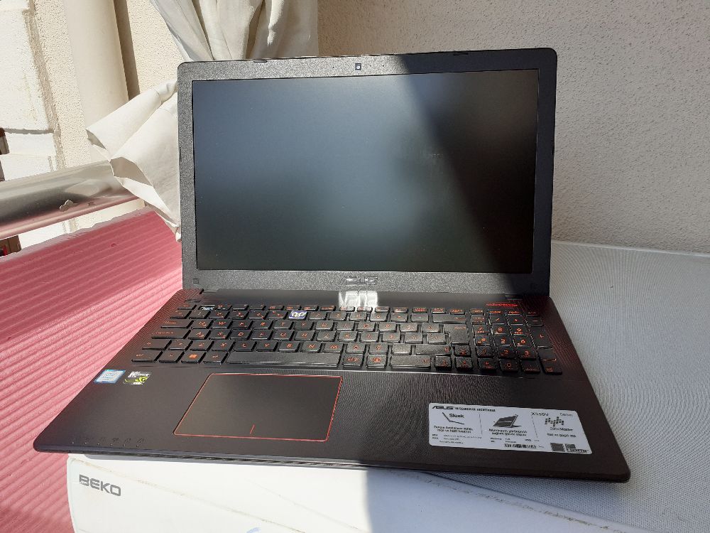 Diz st Satlk Asus X550Vx Gaming Notebook 15.6
