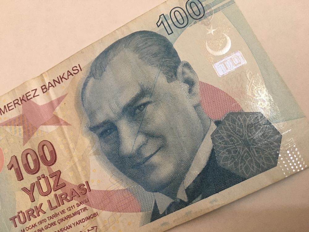 Paralar Trkiye Trk Liras Satlk Basm Hatal 100 Tl