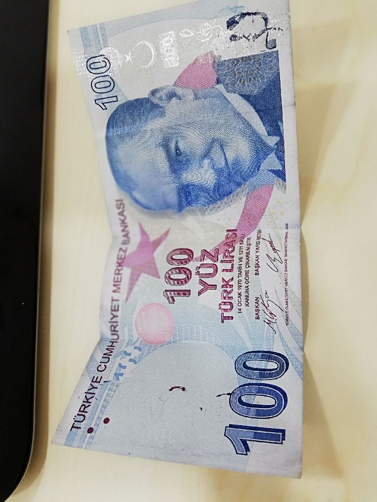 Paralar Trkiye Satlk Hatal basm para.