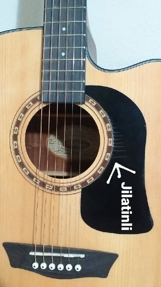 Gitar Washburn Satlk Akustik Elektronk Gitar