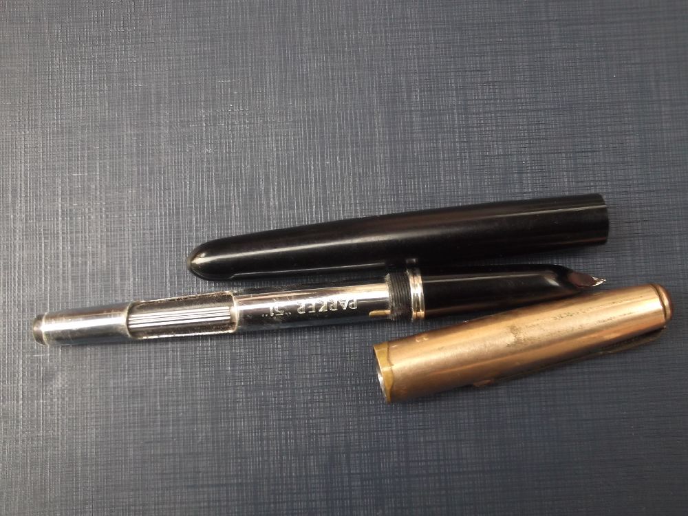 Kalemler Satlk Orjinal usa parker 51 altn kaplama dolma kalem