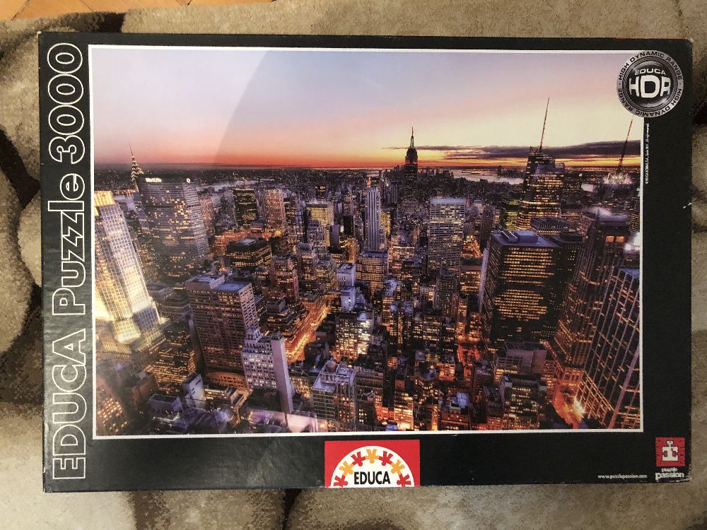 Puzzle Satlk Manhattan Skyline 3000 Educa