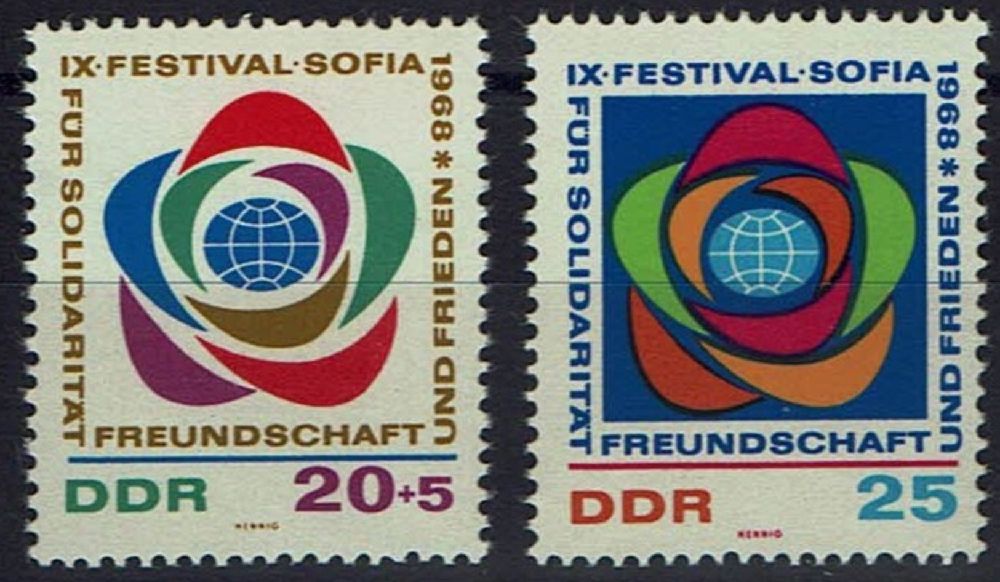 Pullar Satlk Almanya (Dou) 1968 Damgasz 9. Sofya Festivali Se