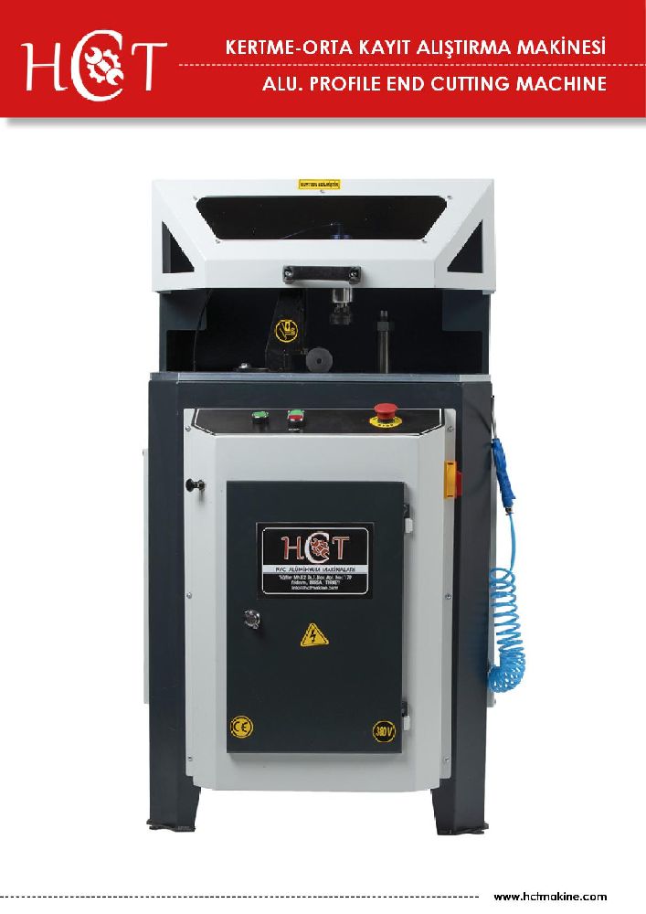 Altrma Makinalar (PVC) HCT Satlk Orta kayt kertme makinas ift bak talabilir
