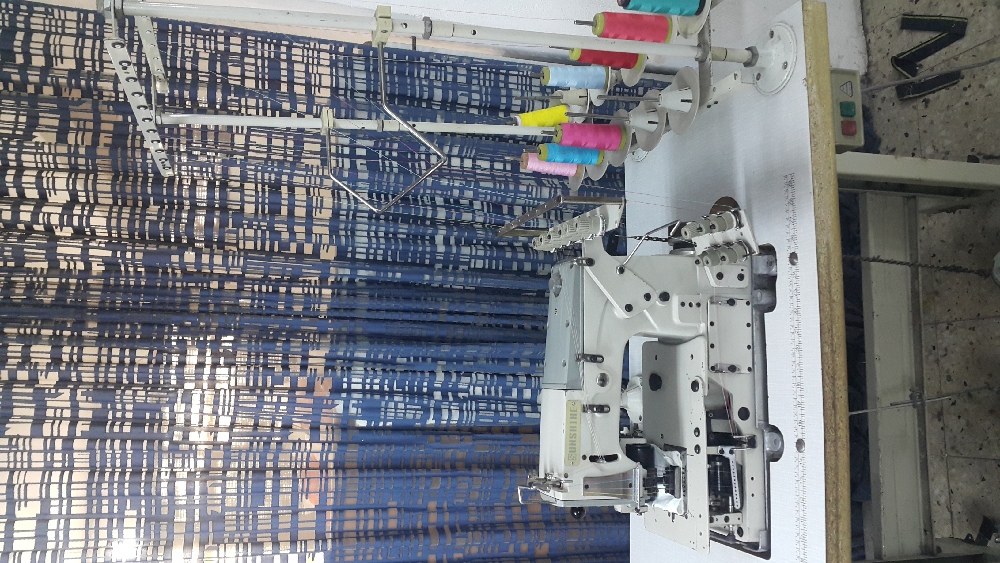 Komple Tekstil Makinalar Satlk 2 adet beyaz-yeil kemer mak. 1 overlok 1 dz mak.