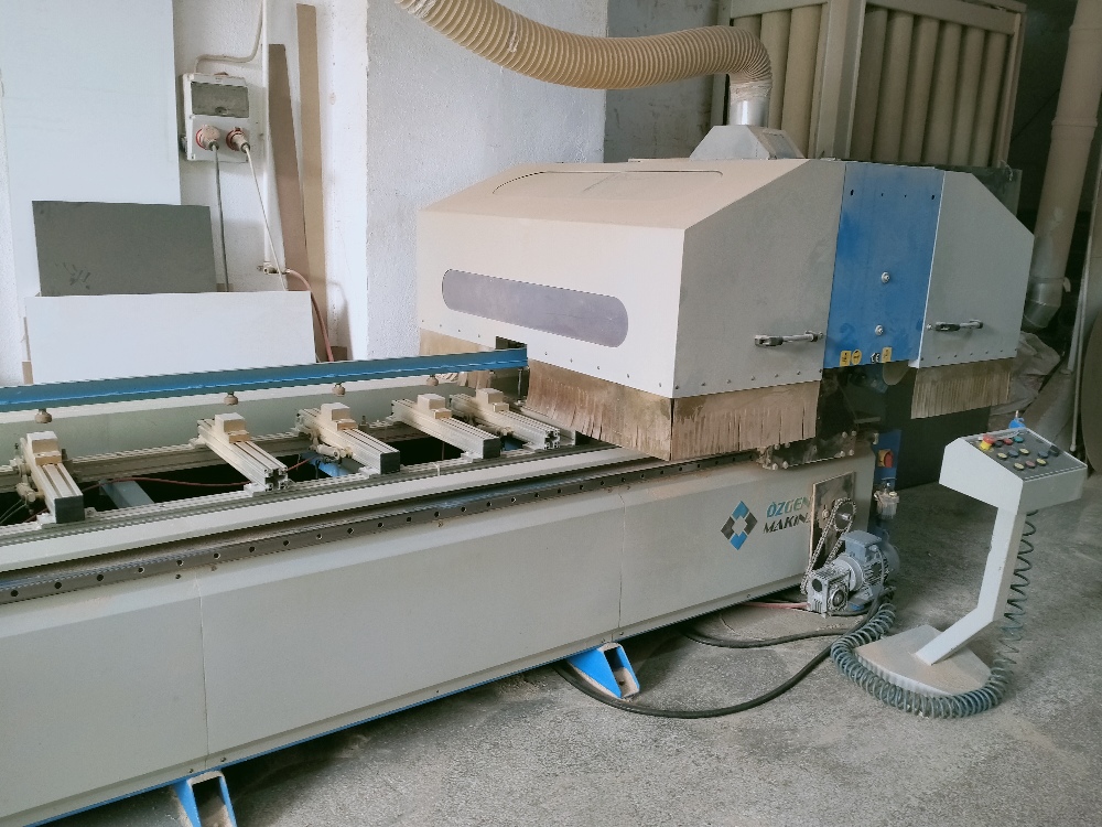 Komple Marangoz Makinalar Mizrak Kap imalat makineleri Satlk Temiz faal durumda