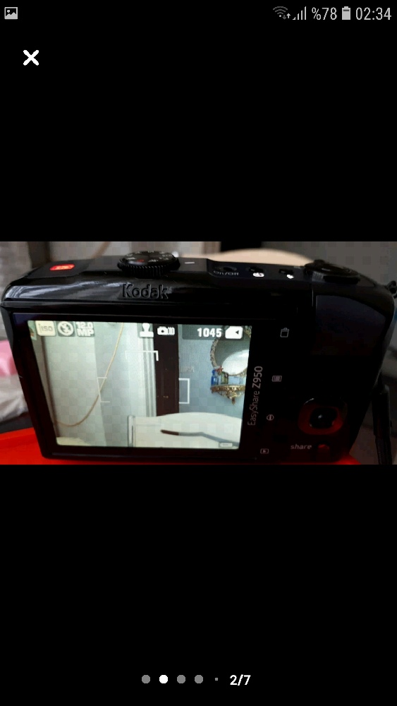 Digital Fotograf Makinalar Satlk Kodak Easyshare Z950 12mp Video ekim Var.