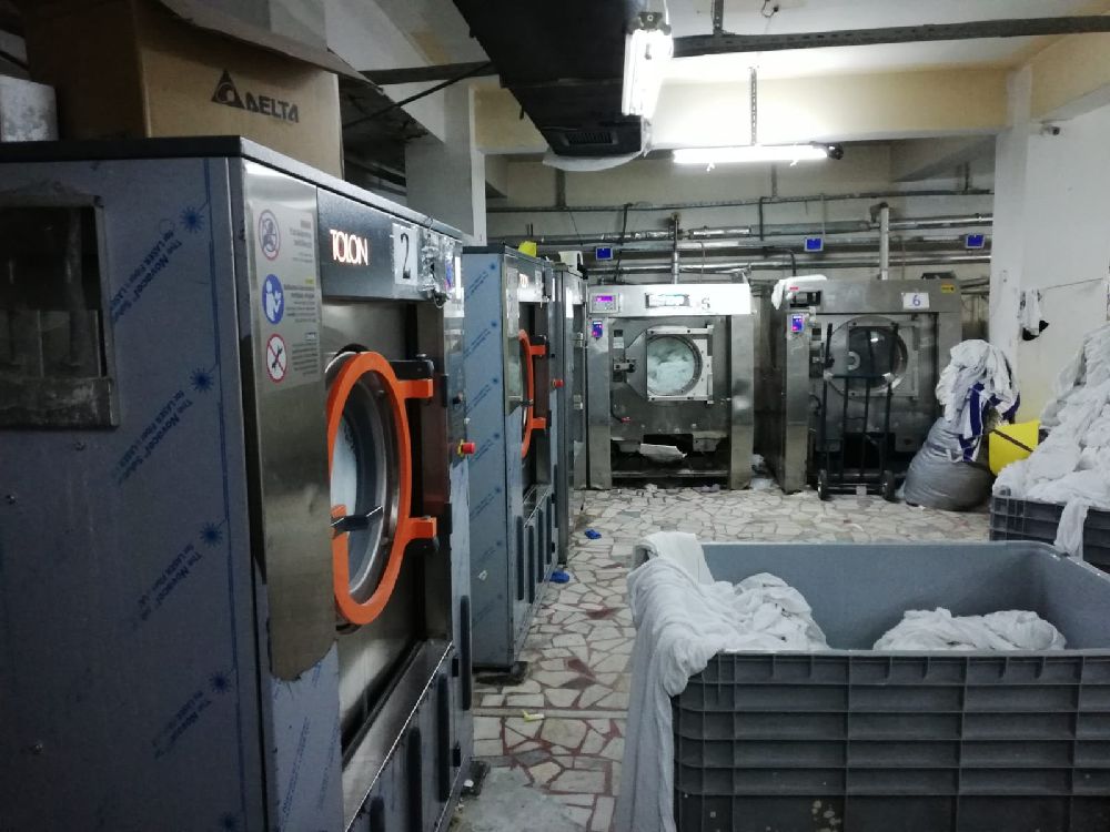 Ykama Makinalar (Tekstil) Laundry Factoring Komple satlk tesis