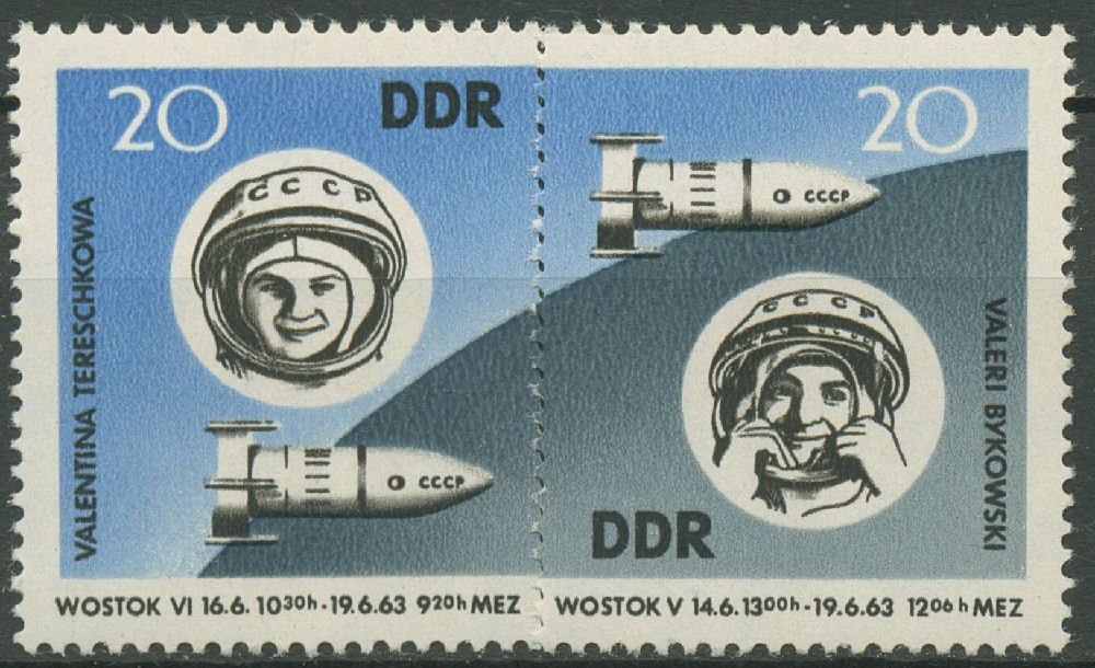Pullar Satlk Almanya (Dou) 1963 Damgasz Vostok V Ve V Serisi